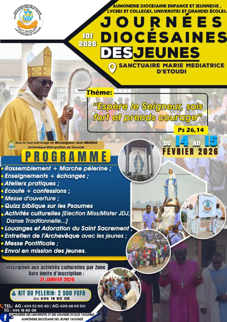Journées Diocésaines des Jeunes 2026
